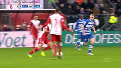 Utrecht 1-0 PEC Zwolle - 24.1.2016