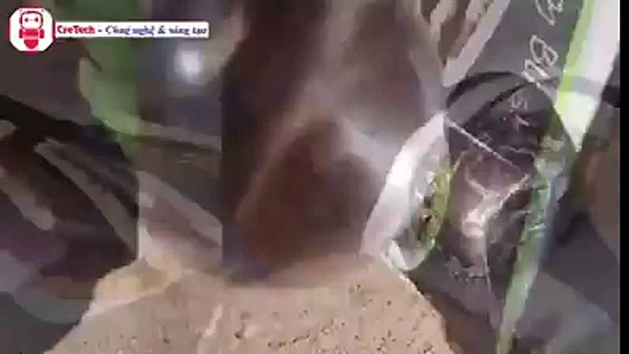 How to make fire using water! he uses water to make fire