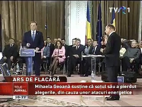 La flamme violette (Geoana - Basescu)