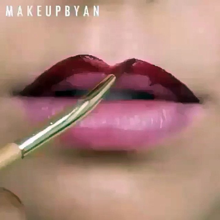 Superbe maquillage des lèvres !