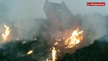 Agriculteurs. Des feux allumés sur la RN165