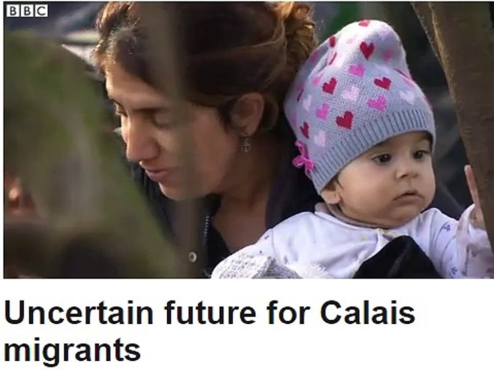Uncertain future for Calais migrants