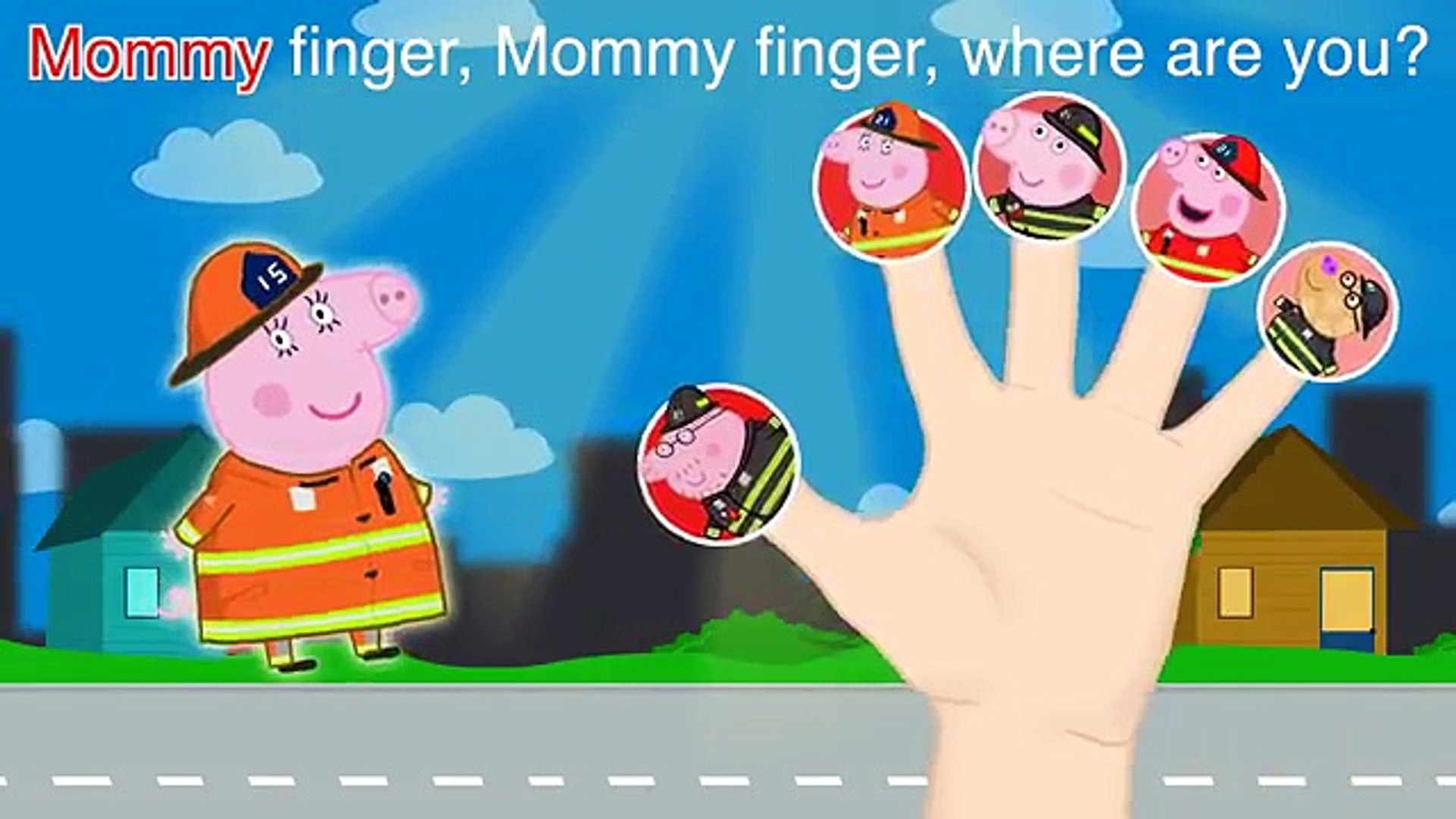 Peppa Pig Superman Finger Family \\ Nursery Rhymes Lyrics - Video  Dailymotion