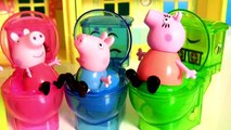 Peppa Pig Stuck in Slime Toilet Seat Gooey Candy Surprise MLP Disney Moko Moko Mokolet Toilet Candy