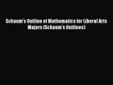 [PDF Download] Schaum's Outline of Mathematics for Liberal Arts Majors (Schaum's Outlines)