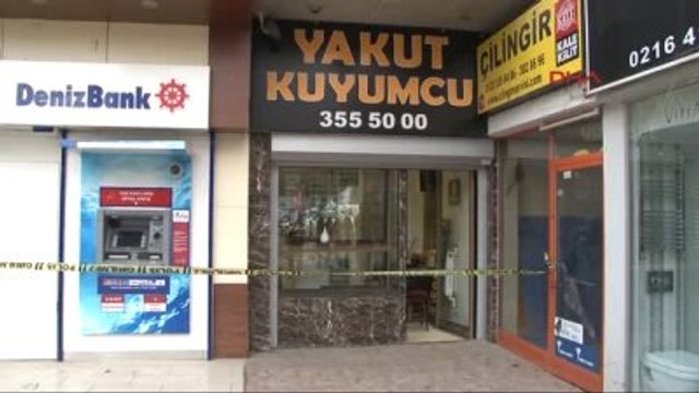 Duvarı Delip Kuyumcuyu Soydular