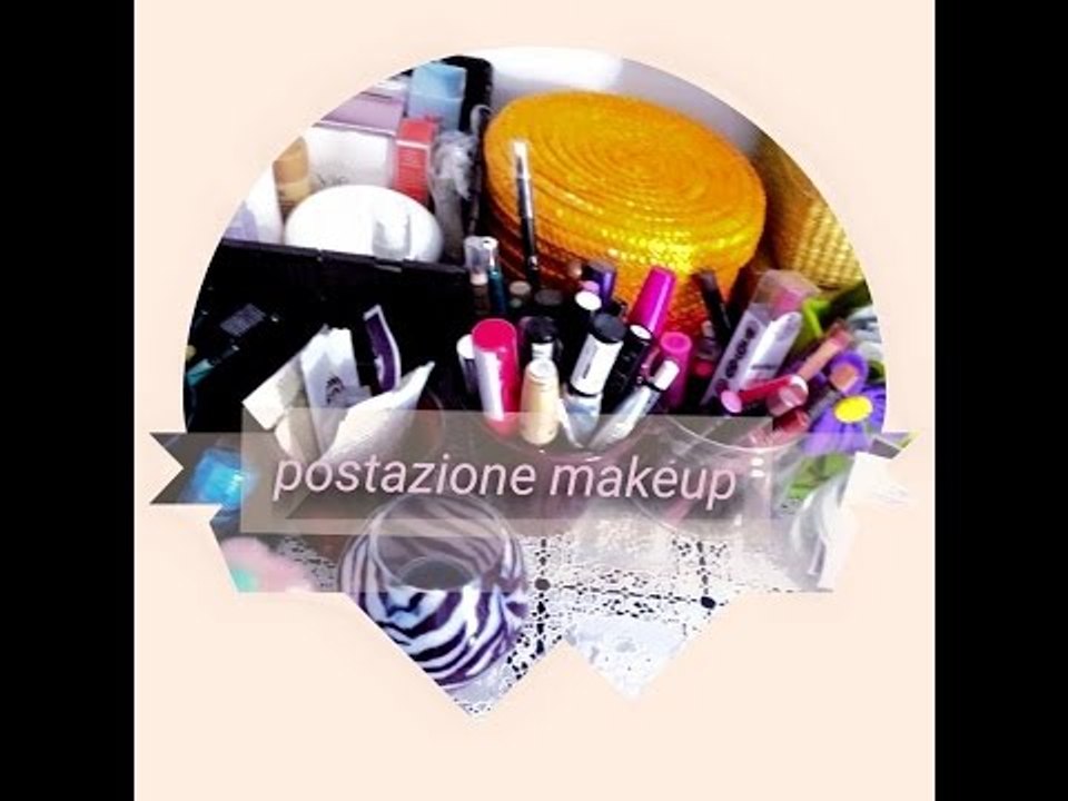 La mia postazione makeup