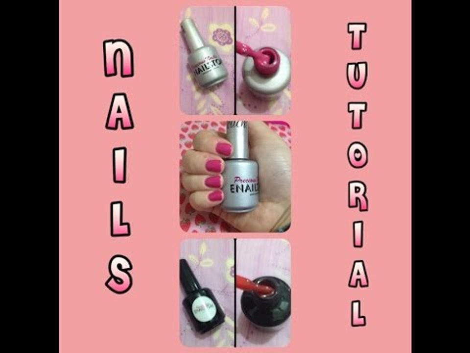 NAILS TUTORIAL ♥ THERMO SOAK OFF & 1 TOUCH ♥ ENAILSTORE