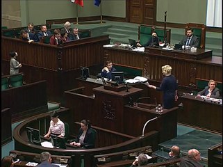 Poseł Marta Golbik - Wystąpienie z dnia 29 grudnia 2015 roku.