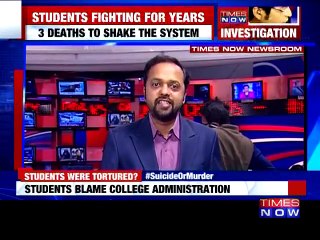 Students blame college administration over Suicide Case