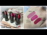 DIVA CRIME di Nabla | Review   Lip Swatches | Stefy Arrighi ❤