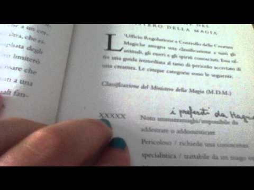 harry potter gli animali fantastici  dove trovarli