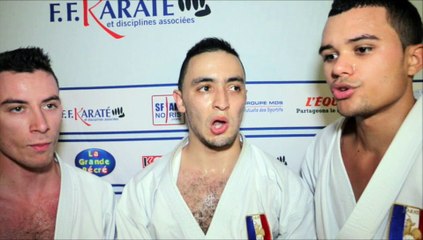 Open de Paris 2016 - Equipe de France kata H : "Encore travailler pour performer à Montpellier"