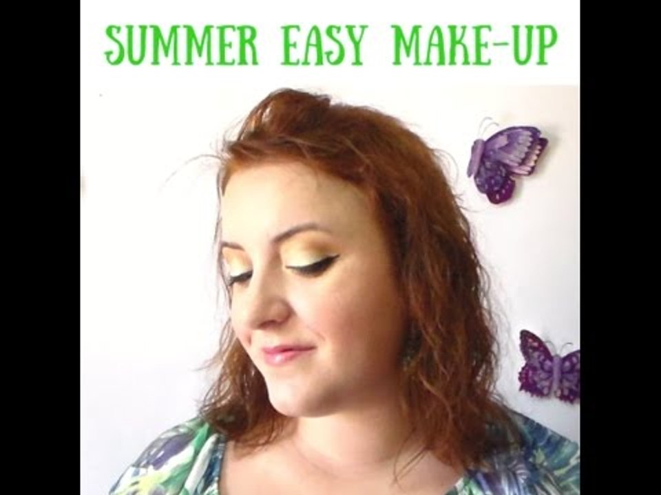 SUMMER EASY MAKE-UP ♥