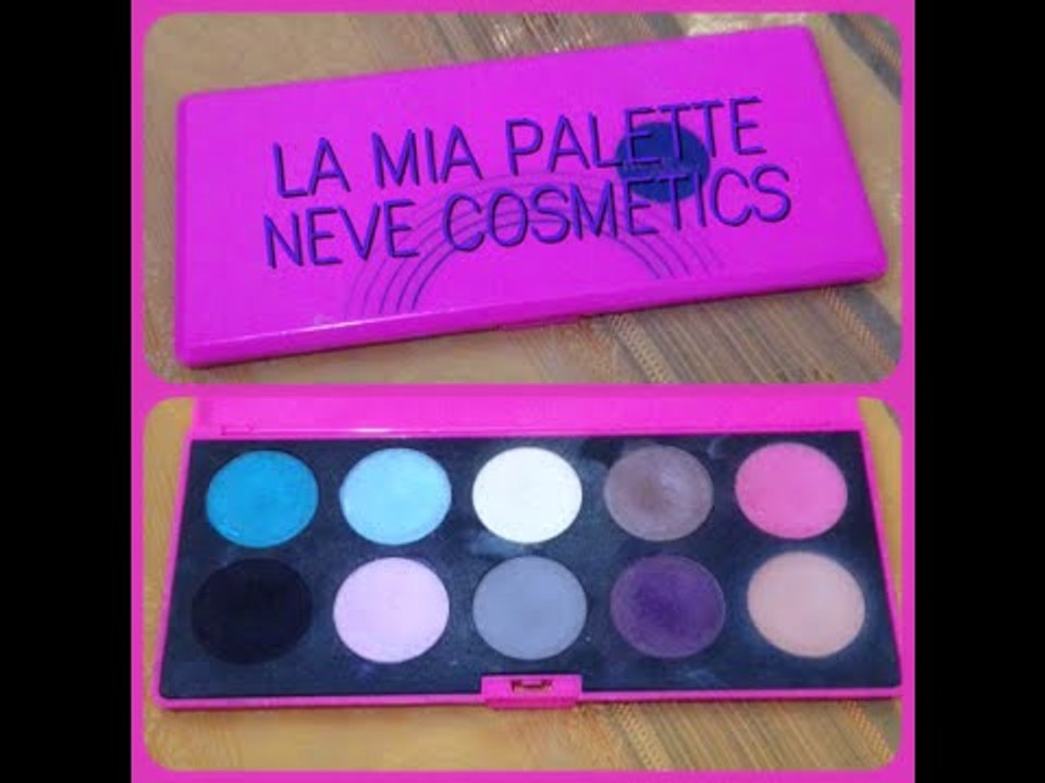 LA MIA PALETTE NEVE COSMETICS ♥ || Swatch, review..
