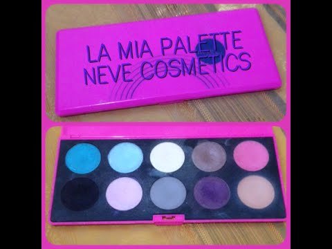 LA MIA PALETTE NEVE COSMETICS ♥ || Swatch, review..
