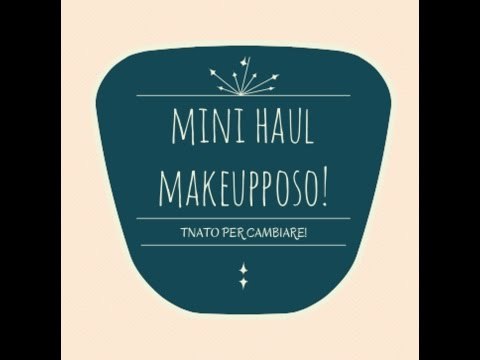MINI HAUL MAKE-UP! (Tanto per cambiare!!!) || Maybelline, Catrice, Estee Lauder...
