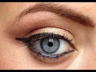 GOLD MAKE-UP ♥  || Make-Up Tutorial