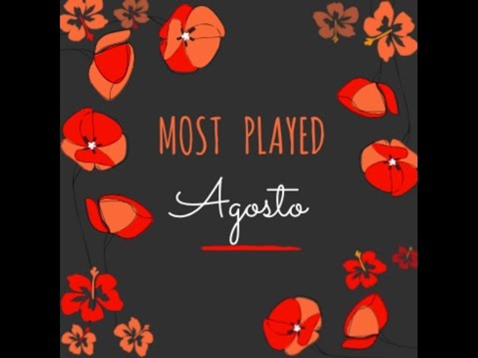 MOST PLAYED DI AGOSTO! || I prodotti più utilizzati del mese!!