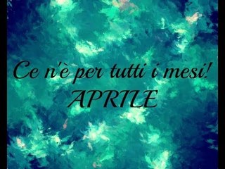 ✿TAG: Ce n'è per tutti i mesi di Aprile! ✿