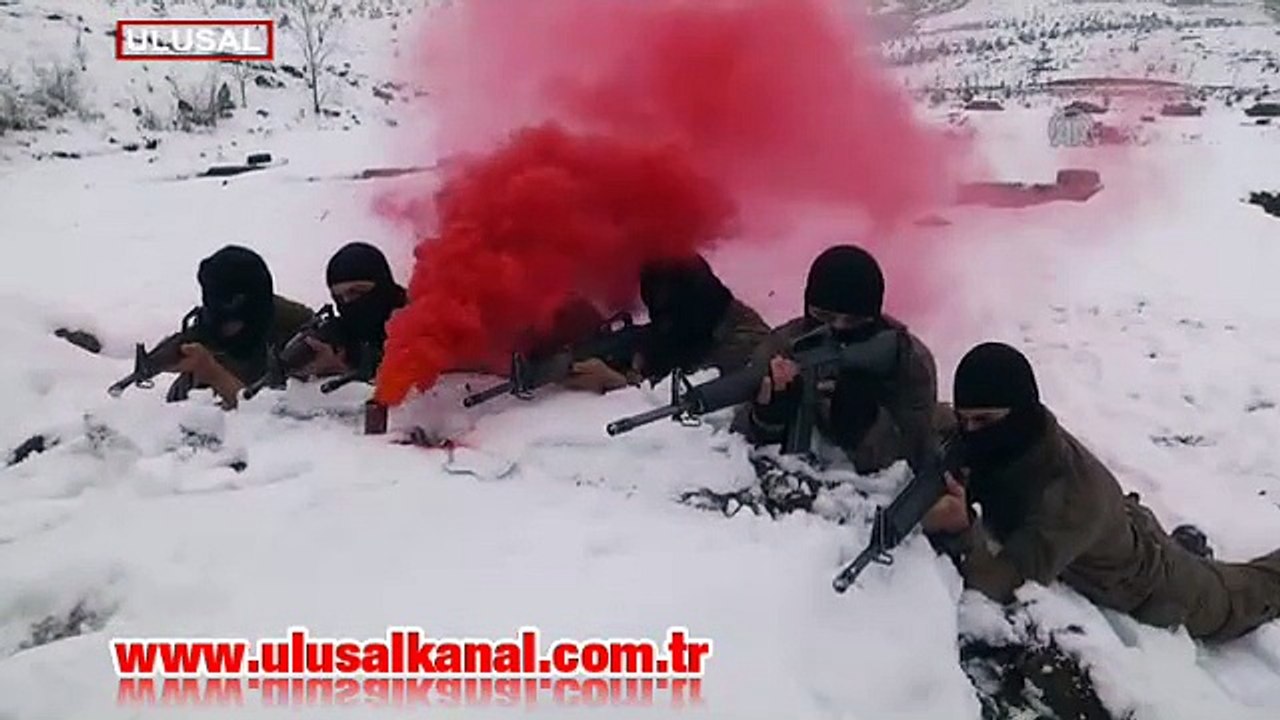 Özel harekat polisleri işte böyle eğitiliyor