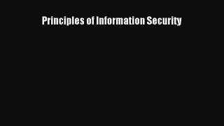 (PDF Download) Principles of Information Security Read Online