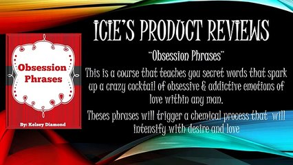 Obsession Phrases Reviews
