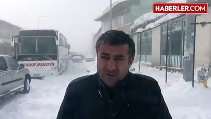 Bingöl'de Yolda Mahsur Kalan 83 Kişi Kurtarıldı