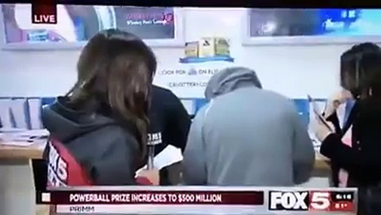 Solid Answer: Guy Keeps It Real When Reporter Asks What He'd Buy If He Won The Powerball Lottery