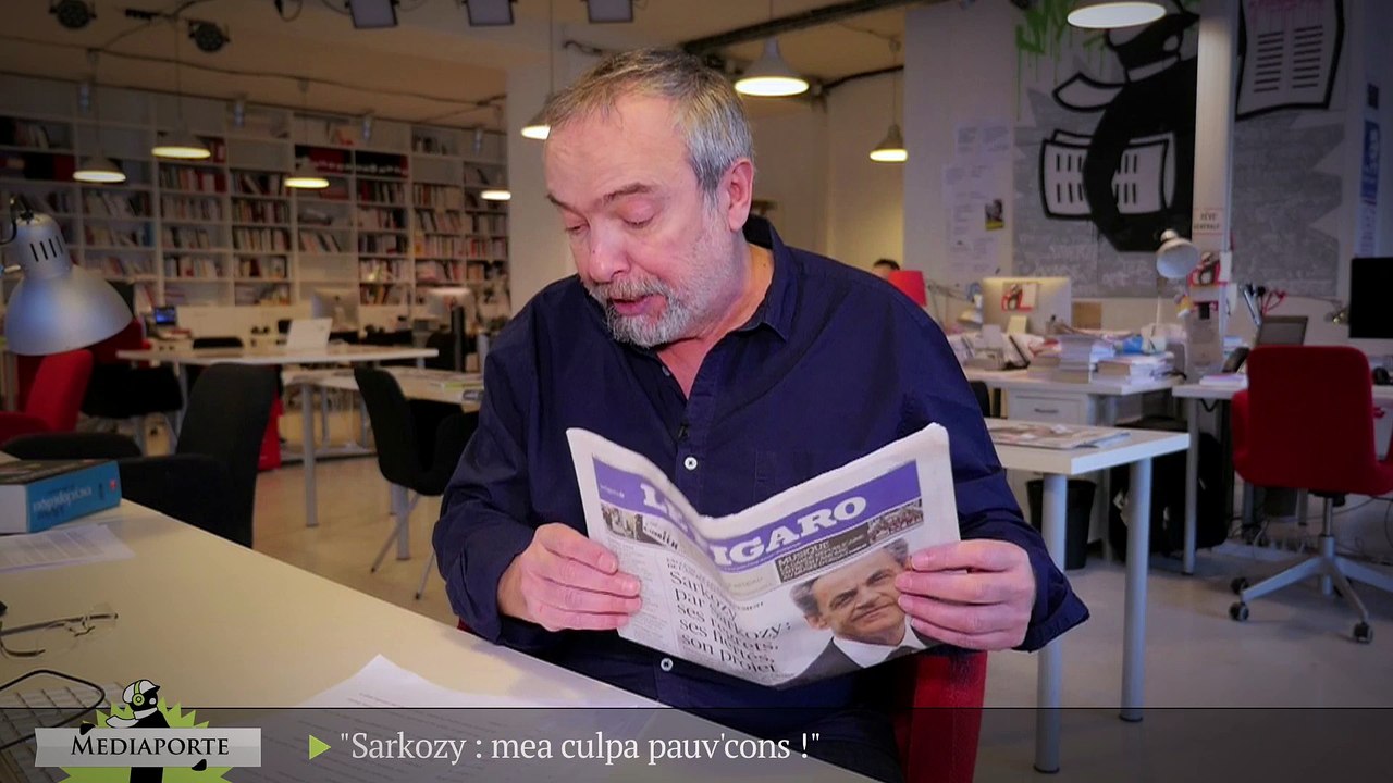 Didier Porte: «Sarkozy, mea culpa pauv' cons»
