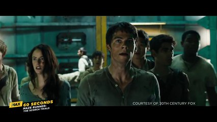Max 60 Seconds with Maze Runner The Scorch Trials' Rosa Salazar (Cinemax)