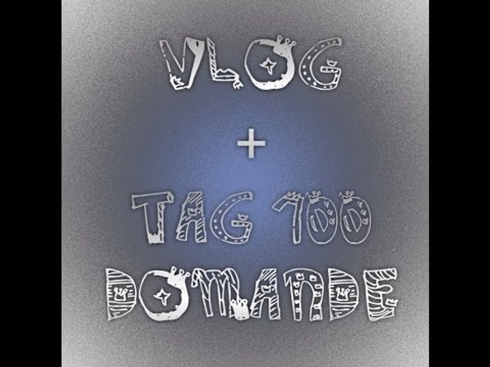 Vlog + tag 100 domande
