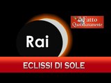 La Rai oscura il sole a chi non pagherà il canone (parodia Eclissi 20 marzo)