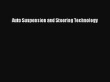 [PDF Download] Auto Suspension and Steering Technology [PDF] Online