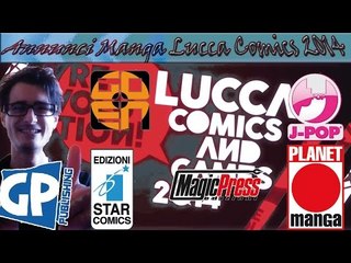 Annunci manga Lucca Comics 2014