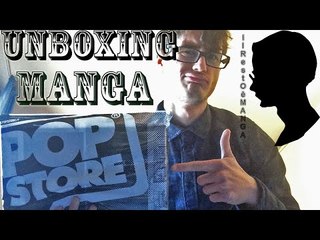 Unboxing MANGA da PopStore
