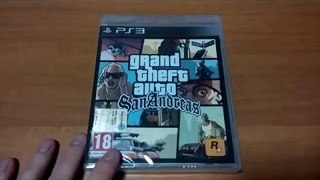 Unboxing Grand Theft Auto San Andreas Ps3 [ITA]