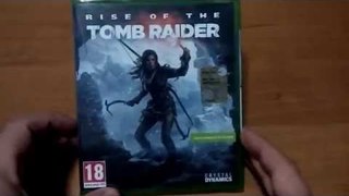 Unboxing Rise Of The Tomb Raider Xbox One [ITA]