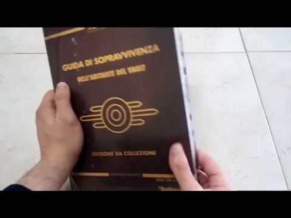 Unboxing Fallout 4: Guida Strategica Ufficiale Collector's Edition [ITA]