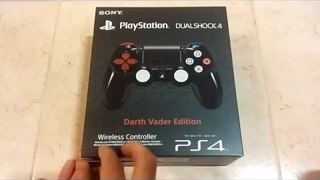 Unboxing Dual Shock 4 Darth Vader Edition [ITA]