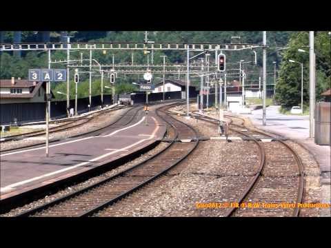 Treni Merci Internazionali a Faido - Int'l Freight Trains in Switzerland - 3.4