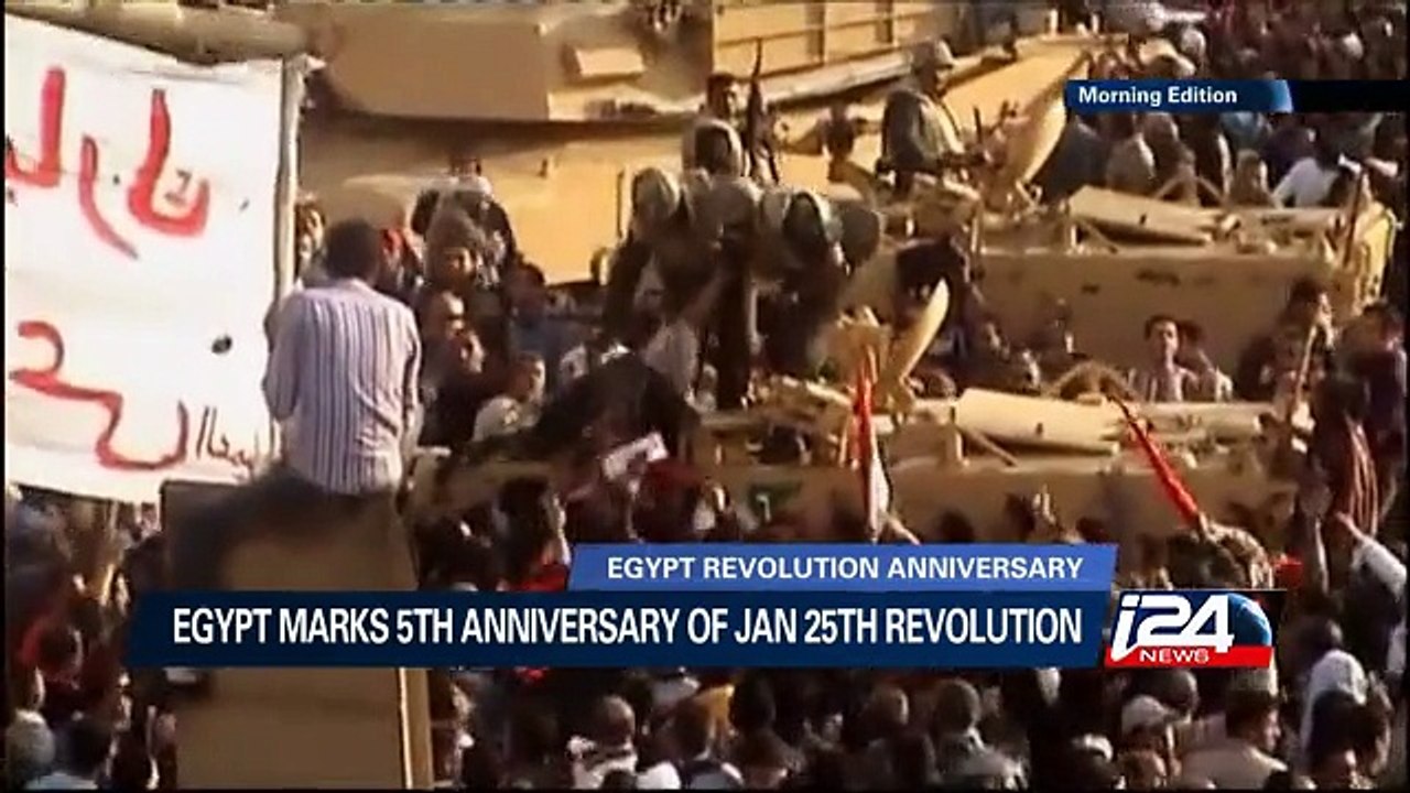 01/25: Egypt marks 5th anniversary of Jan 25th revolution