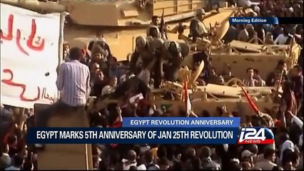 01/25: Egypt marks 5th anniversary of Jan 25th revolution