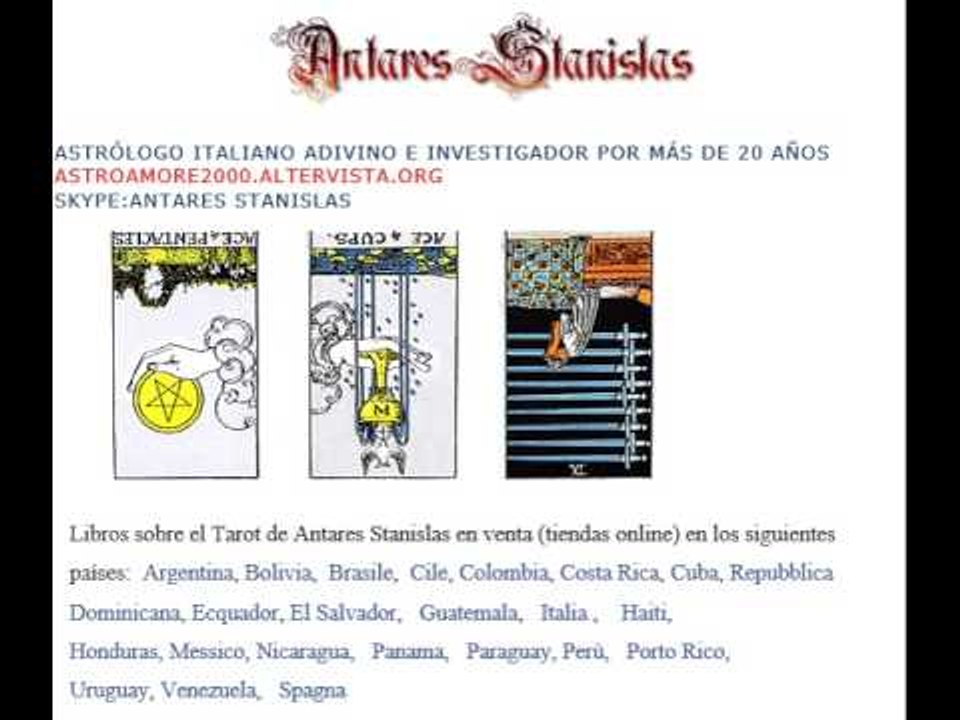 Leer las cartas del Tarot video 50