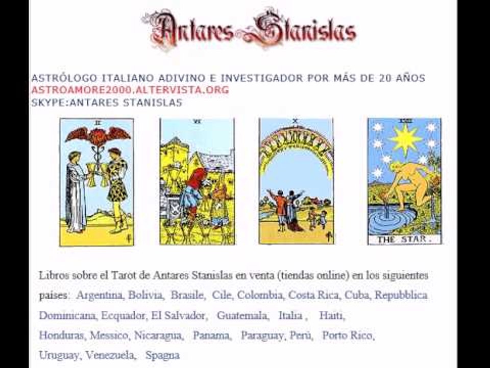 Significado de la carta Tarot 2