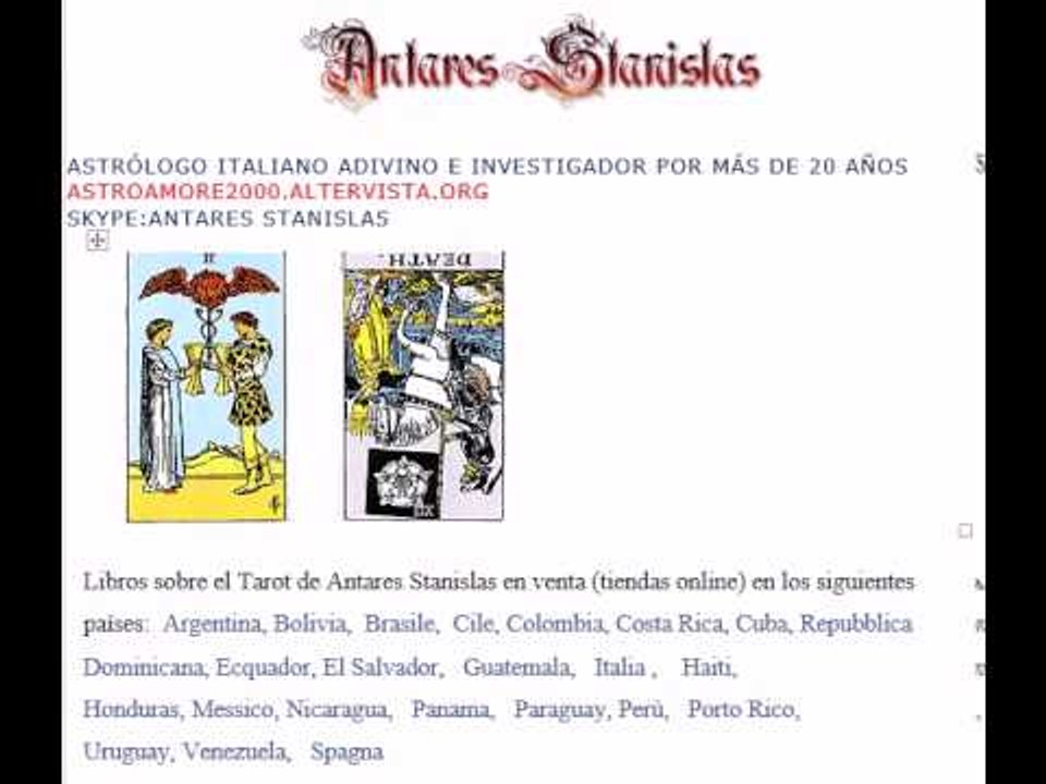 Lectura de Tarot video 11
