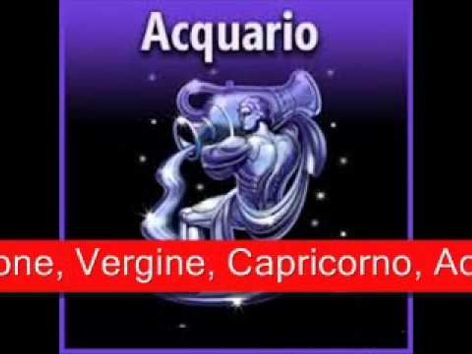 Acquario oroscopo 2015