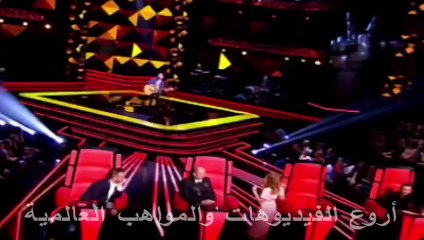 رقص الحكام والجمهورعلى أغنية Happy فى ذا فويس الأوكرانى 2015 - صوت الواد رهيب بصراحة
