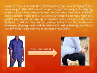 The Dangers of Skipping Meals