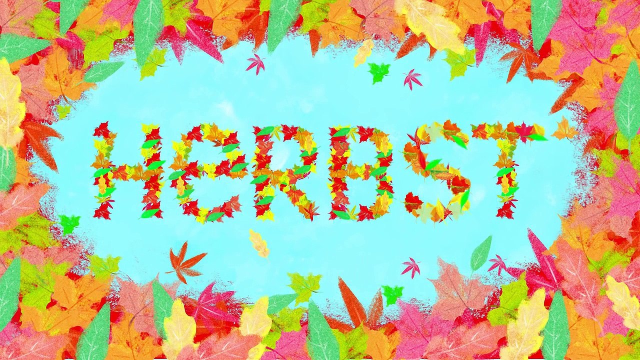 Kinderlieder ein lustiges Lied für Kinder Herbst